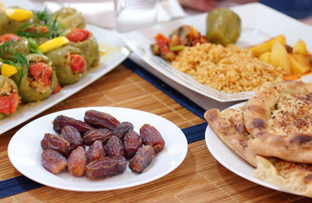 غذای مصرفی در ماه رمضان