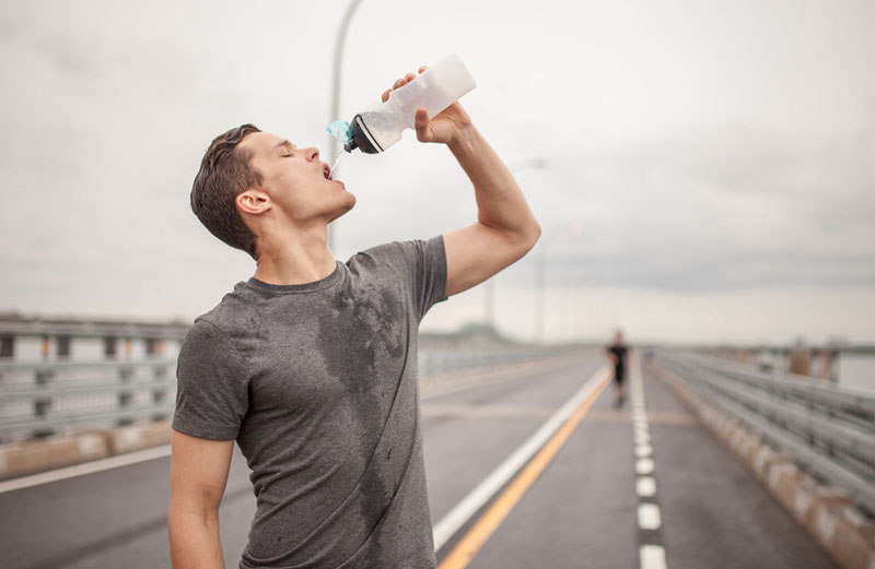 ورزش و نوشیدن آب