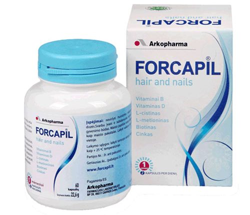 قرص فورکاپیل Forcapil شرکت آرکوفارما کشور فرانسه